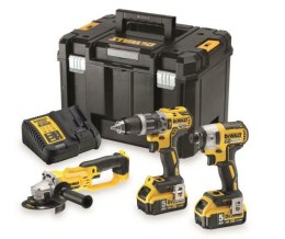 Zestaw combo 18v dcd796+dcf887+dcg412 bez aku i ład. DeWalt