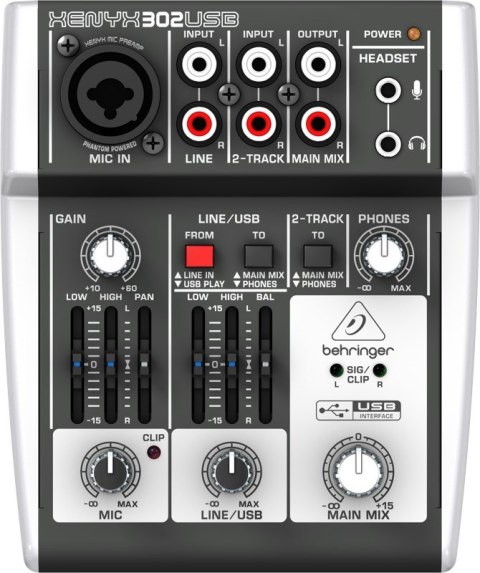 Behringer 302USB - Mikser audio Behringer