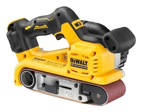 DeWALT DCW220NT-XJ przenośna szlifierka Szlifierka taśmowa Czarny, Żółty DeWalt