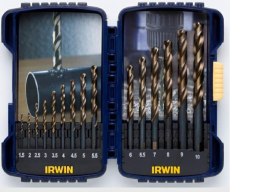 IRWIN ZESTAW 15szt. TURBOMAX 1.5mm, 2mm, 2.5mm, 3mm, 3.5mm, 4mm, 4.5mm, 5mm, 5.5mm, 6mm, 6.5mm, 7mm, 8mm, 9mm, 10mm No name