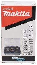 Makita E-16592 Gniazdo udarowe Wpływ socket set Czarny, Morski MAKITA