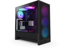 CASE MIDITOWER ATX W/O PSU/BLACK H5 FLOW RGB 2024 NZXT NZXT