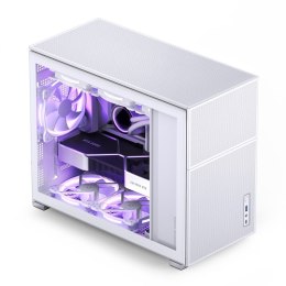 Jonsbo D31 MESH Micro-ATX Obudowa, Szkło Hartowane - białe Jonsbo