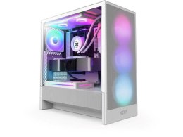 OBUDOWA NZXT H5 FLOW RGB (2024) MIDI TOWER Z OKNEM BIAŁA NZXT