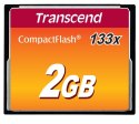 KOMPAKTOWA PAMIĘĆ FLASH 2GB MLC TS2GCF133 TRANSCEND Transcend