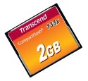 KOMPAKTOWA PAMIĘĆ FLASH 2GB MLC TS2GCF133 TRANSCEND Transcend