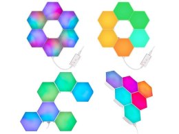 Tracer sześciokątne lampy RGB Ambience - Smart Hexagon TRAOSW47256 Tracer