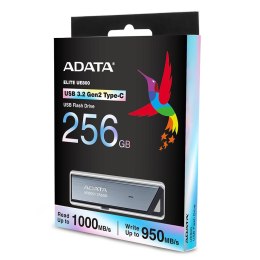 ADATA UE800 pamięć USB 256 GB USB Type-C 3.2 Gen 2 (3.1 Gen 2) Srebrny ADATA