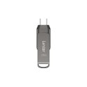 Lexar JumpDrive LJDD400256G-BNQNG pamięć USB 256 GB USB Type-C 3.2 Gen 1 (3.1 Gen 1) Szary Lexar