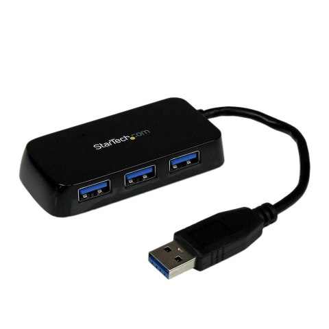 BLACK 4 PORT MINI USB 3.0 HUB/. StarTech