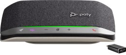 POLY Telefon konferencyjny Sync 20-M USB-C, zatwierdzony do współpracy z aplikacją Microsoft Teams Hewlett-Packard