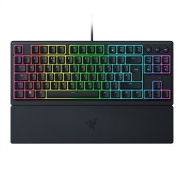 Razer Ornata V3 Tenkeyless niskoprofilowe; Razer Przełączniki membranowe Mecha; powlekane promieniami UV Światło LED RGB NORD Pr RAZER