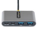 StarTech.com 5G2A2CPDB-USB-C-HUB huby i koncentratory USB 3.2 Gen 1 (3.1 Gen 1) Type-C 5000 Mbit/s Szary Manhattan