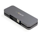 StarTech.com HB30AM4AB huby i koncentratory USB 3.2 Gen 1 (3.1 Gen 1) Type-A 5000 Mbit/s Czarny, Szary StarTech