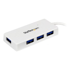 StarTech.com ST4300MINU3W huby i koncentratory USB 3.2 Gen 1 (3.1 Gen 1) Type-A 5000 Mbit/s Biały StarTech