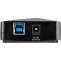 StarTech.com ST93007U2C huby i koncentratory USB 3.2 Gen 1 (3.1 Gen 1) Type-B 5000 Mbit/s Czarny StarTech