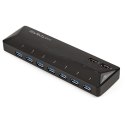 StarTech.com ST93007U2C huby i koncentratory USB 3.2 Gen 1 (3.1 Gen 1) Type-B 5000 Mbit/s Czarny StarTech