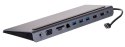 UNITEK HUB USB-C 11W1, USB-C, RJ45, MST, 100W PD UNITEK