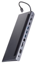 UNITEK HUB USB-C 11W1, USB-C, RJ45, MST, 100W PD UNITEK