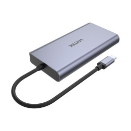 UNITEK uHUB S7 USB 3.2 Gen 1 (3.1 Gen 1) Type-C Szary UNITEK