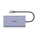 UNITEK uHUB S7 USB 3.2 Gen 1 (3.1 Gen 1) Type-C Szary UNITEK