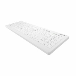 CHERRY AK-C8112 klawiatura Medyczna RF Wireless QWERTZ Swiss Biały Cherry