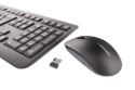 CHERRY DW 3000 klawiatura Dołączona myszka Uniwersalne RF Wireless AZERTY Francuski Czarny Cherry