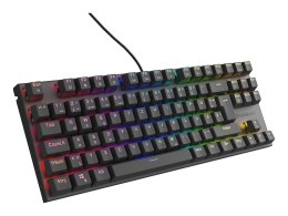 GENESIS Thor 303 TKL klawiatura Gaming USB QWERTZ Niemiecki Czarny GENESIS