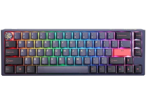 Klawiatura gamingowa Ducky One 3 Cosmic Blue SF, RGB LED - MX-Blue (US) Ducky