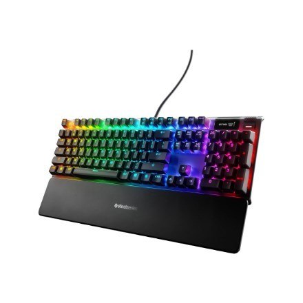 Seria SteelSeries | Klawiatura do gier | Apex Pro TKL Gen 3 | Układ ND | Łączność Bluetooth | | 2,4 GHz / Bluetooth / Przewodowe SteelSeries