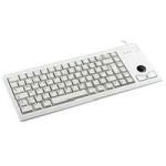 KEYBOARD 2X PS/2 GER LIGHT GREY/MX-GOLD COMPACT W/TRACKBALL Cherry