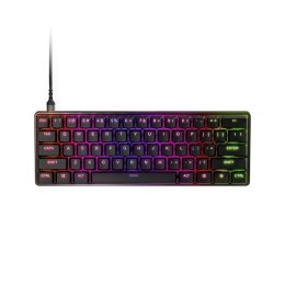 Klawiatura gamingowa SteelSeries Apex 9 Mini Światło LED RGB | NOR | Czarny | Przewodowe | Optyczny OptiPoint SteelSeries