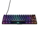 Klawiatura gamingowa SteelSeries Apex 9 Mini Światło LED RGB | NOR | Czarny | Przewodowe | Optyczny OptiPoint SteelSeries