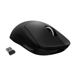 Logitech G Pro X Superlight myszka Po prawej stronie RF Wireless 25600 DPI Logitech