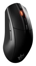 Seria SteelSeries | Mysz do gier | Rywal 3 bezprzewodowy | Optyczny | Mysz do gier | Czarny | Tak SteelSeries