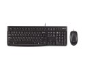 Zestaw klawiatura + mysz Logitech MK129 920-002552 (kolor czarny) Logitech