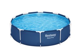 Bestway Steel Pro 56677 / 23 basen zewnętrzny naziemny Basen ramowy W kształcie okręgu 4678 l Niebieski Bestway