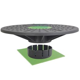 Schildkröt Fitness 960031 przyrząd do ćwiczenia równowagi Platforma do balansowania Czarny, Zielony Schildkrot