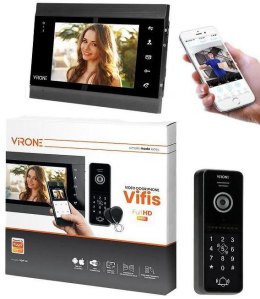 WIDEODOMOFON WI-FI VIRONE VDP-61FHDZD/B TUYA VERTO