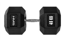 Hantla 45 kg HMS HEX-PRO 45 HMS