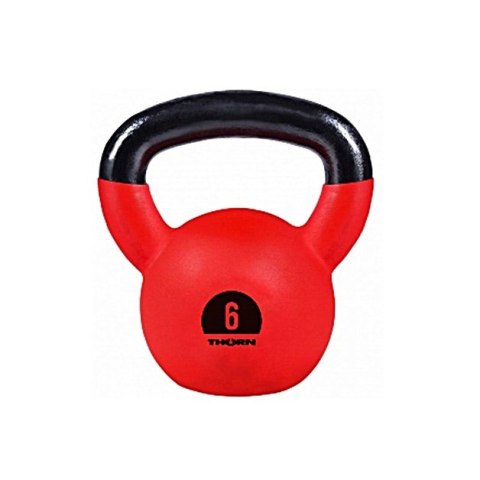 Odważnik THORN+FIT Żeliwo z powłoką Kettlebell 6kg THORN FIT