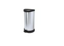 Curver Deco Bins 3253922150002 Okrągły Czarny, Srebrny CURVER