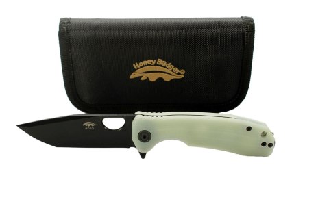 Nóż Honey Badger Tanto Medium Black DLC Jade No name