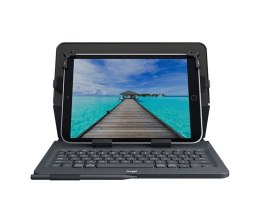 Logitech Universal Folio with integrated keyboard for 9-10 inch tablets QWERTZ Niemiecki Bluetooth Czarny Logitech