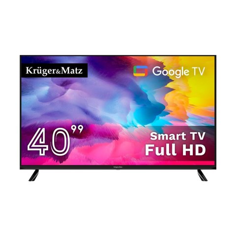 Telewizor Kruger&Matz 40" FHD Google TV DVB-T2/T/C H.265 HEVC Kruger & Matz