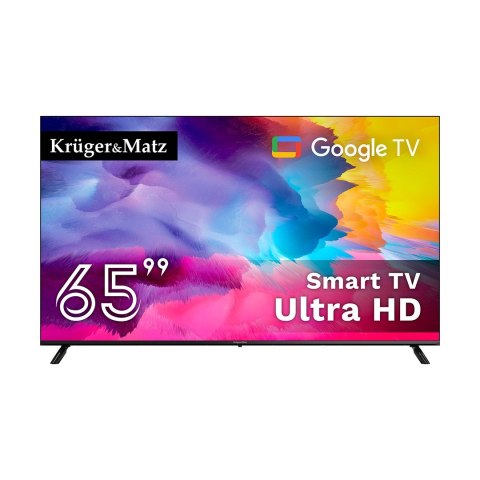 Telewizor Kruger&Matz 65" UHD Google TV DVB-T2/T/C H.265 HEVC No name