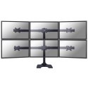 Neomounts FPMA-D700DD6 uchwyt / stojak do monitorów 68,6 cm (27") Biurko Czarny NEWSTAR