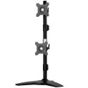 Silverstone ARM24BS uchwyt / stojak do monitorów 61 cm (24") Pręt Czarny SilverStone