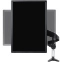 StarTech.com ARMPIVOTE2 uchwyt / stojak do monitorów 124,5 cm (49") Biurko Czarny No name