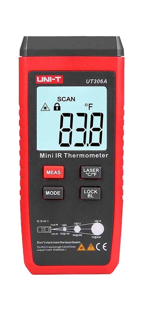 Miernik temperatury na podczerwień Uni-T UT306A UNI-T